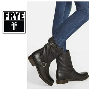 FRYE Veronica short slouch bootie, Black 8.5